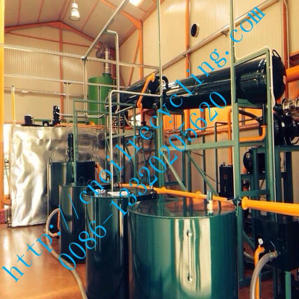 waste engine oil processing machine_motor oil recycling